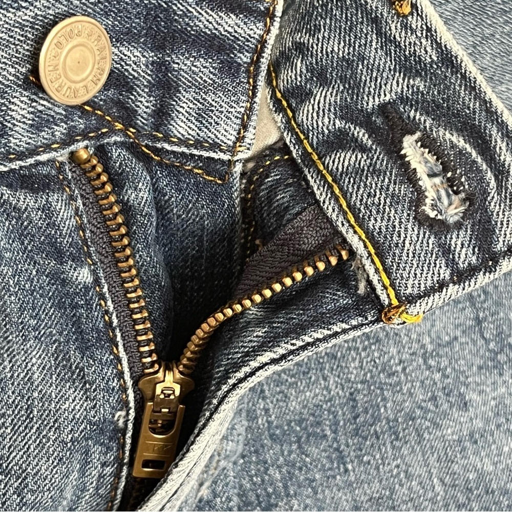 Men’s Polo Ralph Lauren The Sullivan Slim Jeans Size  30 x 30 Nonstretch - Picture 5 of 10